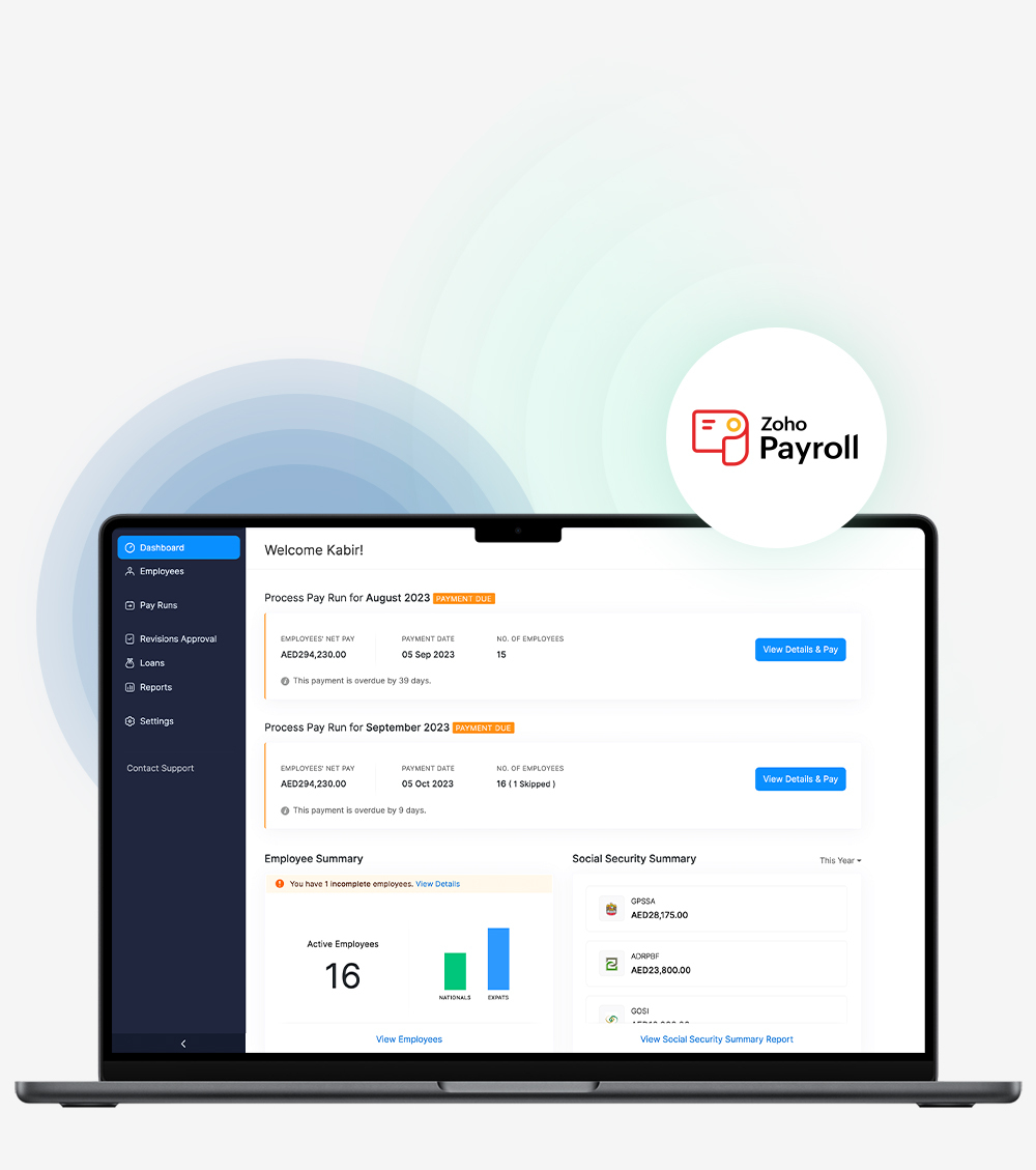 Zoho Payroll Implementation