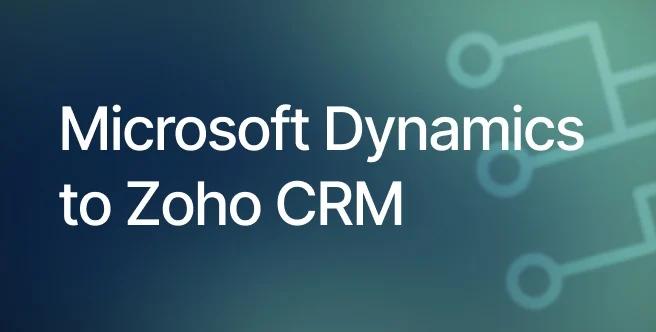 Dynamics to CRM