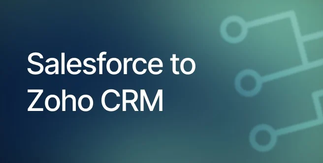 Salesforce to ZohoCRM