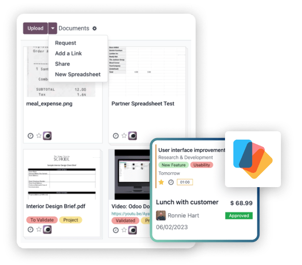 What is Odoo Document Software