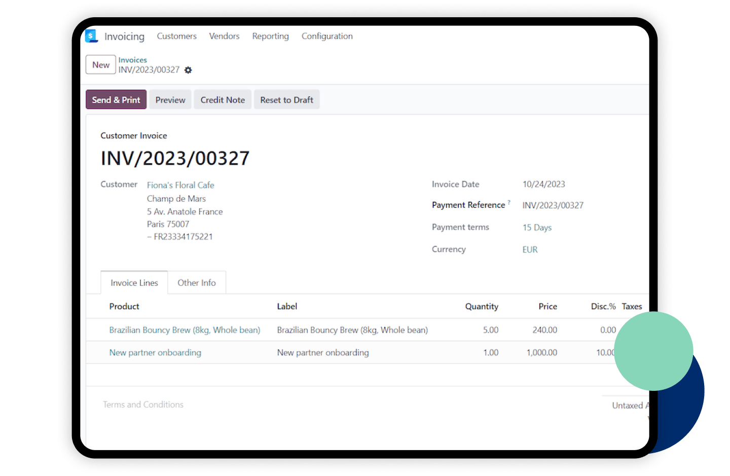 odoo invoicing hero